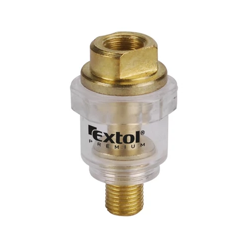 EXTOL PREMIUM mini levegőolajzó, miniolajzó kompresszorhoz max. 6,2 Bar, 1/4", max. 60°C, 15ml (8865102)