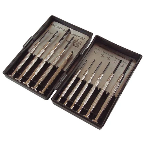 Extol Craft órás mini csavarhúzó készlet 11db, lapos+PH (5811)