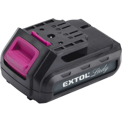Extol Lady tartalék akku 12V Li-ion, 402401 akkus fúró csavarozóhoz; 1300mAh, töltési idő: 4,5 óra (402401B)