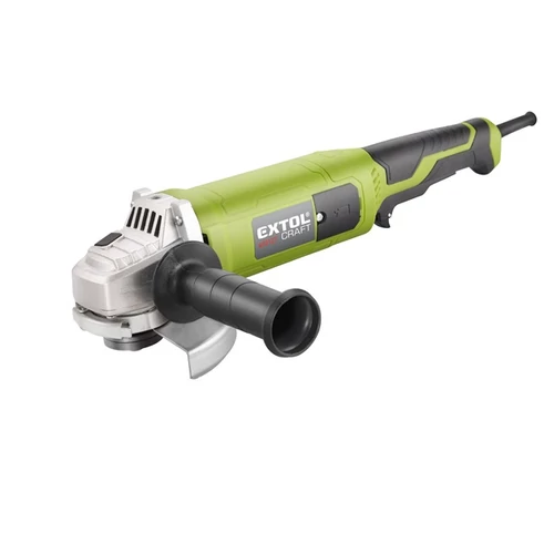 EXTOL  sarokcsiszológép 1200W 125mm tárcsaátmérő 11.000 1/min, bekapcsolásvédelem, papír doboz, 2,1kg (403127)