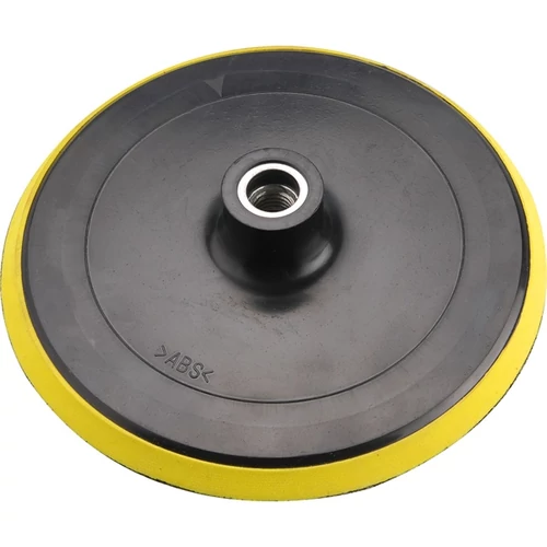 tartalék gumi talp 8892500 polírozógéphez, tépőzáras, átmérő: 180mm, M14, max: 8500 ford/perc (8892500A)