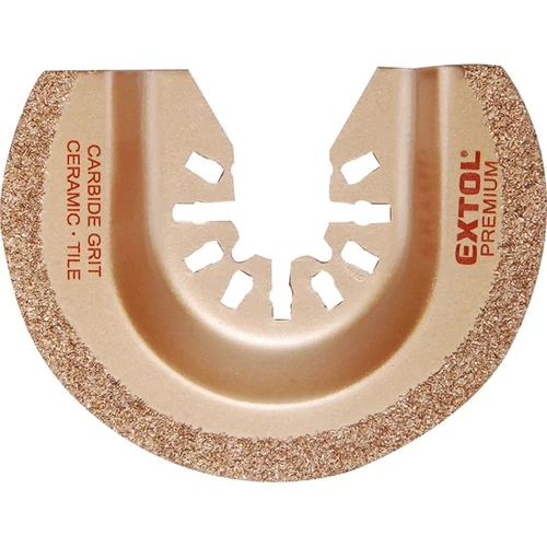 EXTOL PREMIUM tartalék körszegmens csiszolófej, 66mm,417200 és 417220 géphez (8803862)