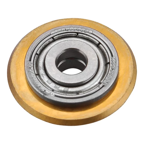 FORTUM vágókerék a 4770840, 4770841, 4770842 csempevágókhoz, titánium-volfrám-karbid, 22×6×6mm, csapágyas (4770805)