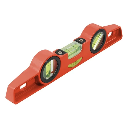 EXTOL PREMIUM vízmérték 250mm, mágnessel, 3 libella, pontosság: 1mm/1m, festett ALU (8823890)