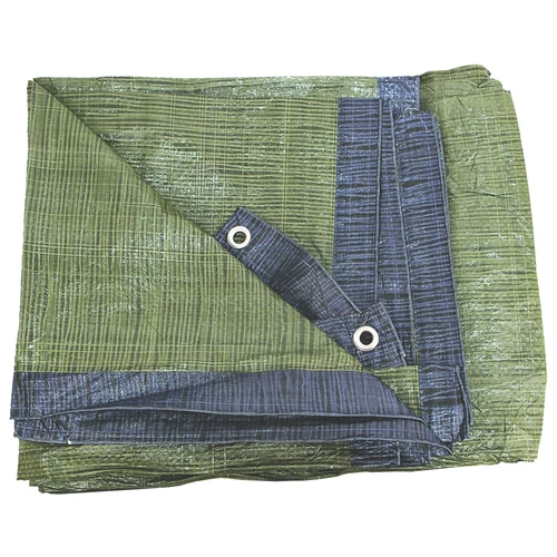 Extol Craft takaróponyva, vízálló, de nem UV álló; 3×7m névleges méret, valós méret: 2,9×6,85 m, PE, STANDARD, lefűző lyukak (11121)