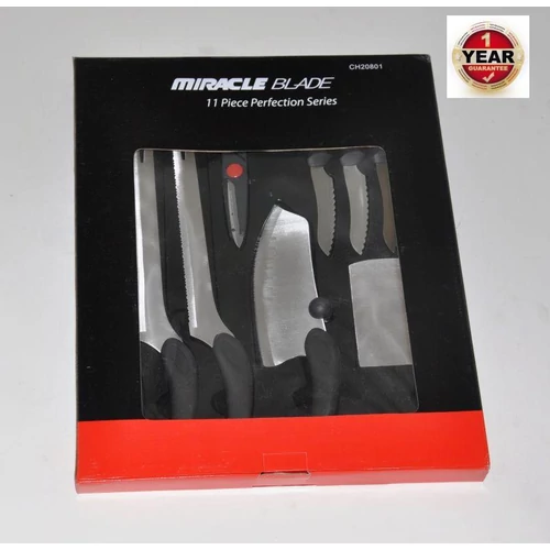 KONYHAI AJÁNDÉK KÉSKÉSZLET MULTI KÉS - SZELETELŐ - VÁGÓ 11db-os KÉSZLET