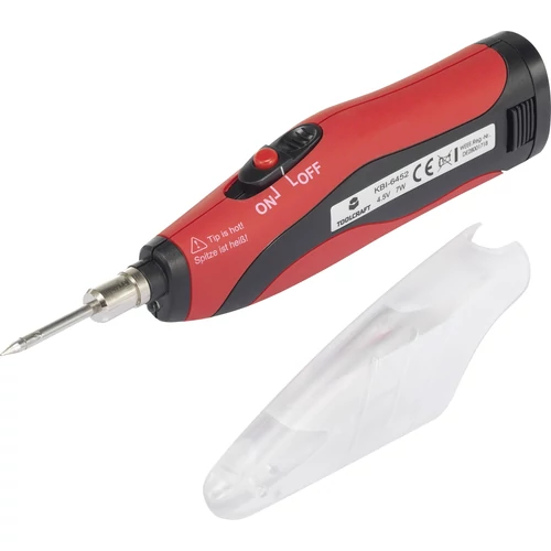 Toolcraft  Elemes forrasztópáka 4,5 V 7 W ceruza forma 450-550 °C, TO-6678537 (2226179)