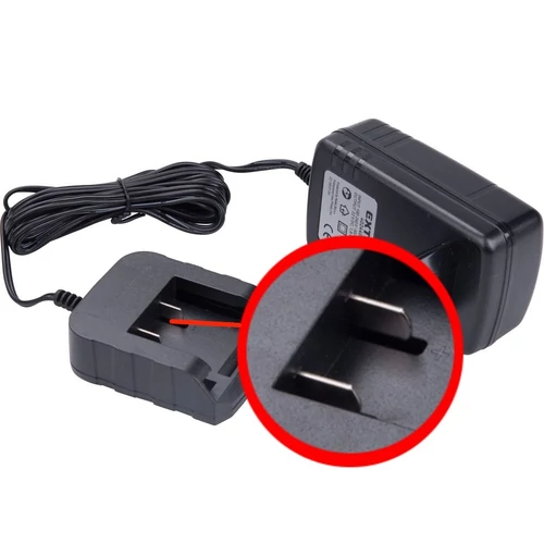 Extol akkutöltő ÚJABB TÍPUSÚ 402440 Li-ion akkuhoz, 3 SARU; 20,5V, töltési idő: 1 óra (402440D)