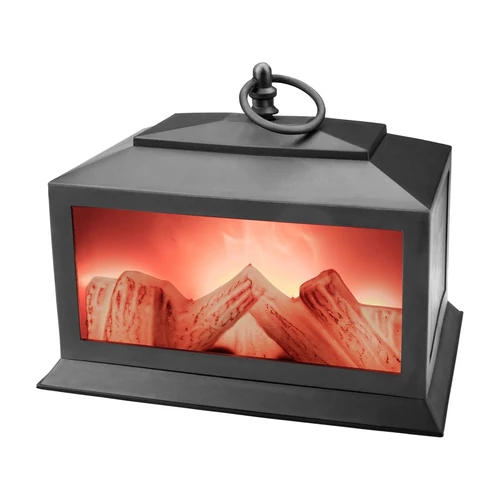 Extol Light LED lámpa, dekorációs, láng hatású, sárga fényű, elem nélkül (43404)