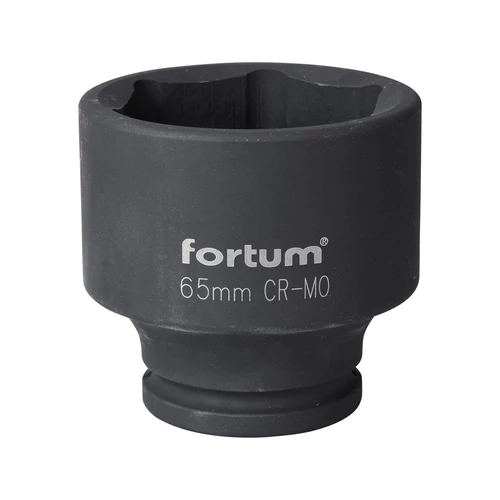 Fortum gépi (impakt) dugófej 3/4", 65mm, L 80 mm, feketített, FORTUM (4703065)