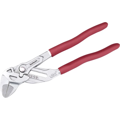 Fortum vízpumpafogó, 180mm, CrV, gumírozott markolat (4770211)