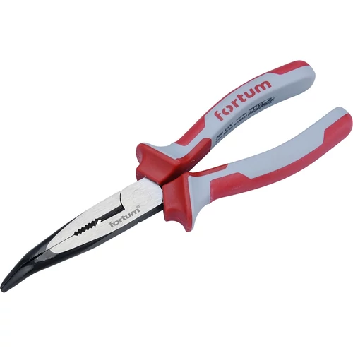 Fortum rádiós fogó, hajlított csőrű, 200mm CV (4770323)