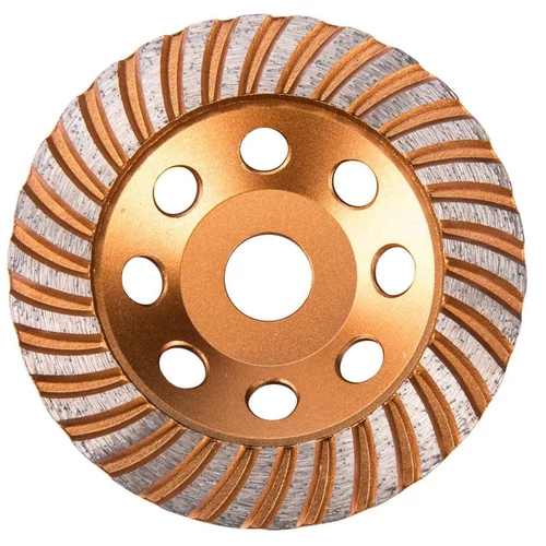 Extol Premium gyémántcsiszoló korong; 115mm×22,2mm, Turbo/lamellás jellegű (8703101)