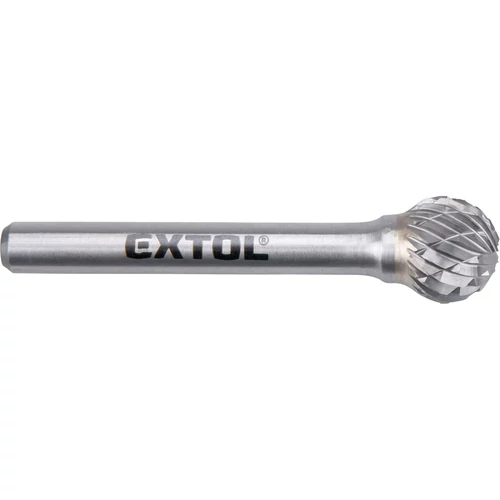 Extol Industrial keményfém turbómaró (rotormaró), gömb alakú, 12 mm átmérőjű/ 6 mm szárú, keresztfogazás (8703735)