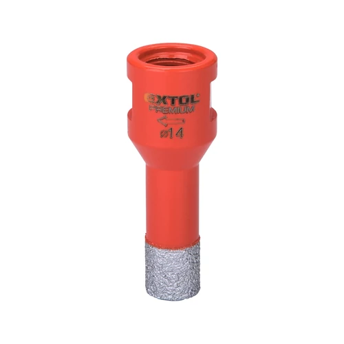 Extol Premium körkivágó csempére, gyémánt vágóél; 20mm × M14, sarokcsiszolóba fogható (8801866)