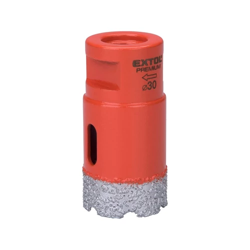 Extol Premium körkivágó csempére, gyémánt vágóél; 38mm × M14, sarokcsiszolóba fogható (8801869)