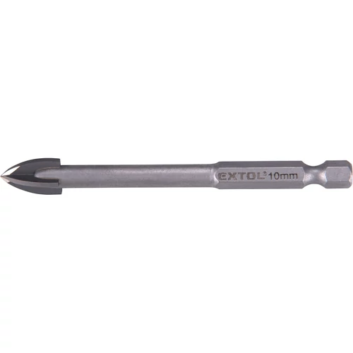 Extol Premium fúró üvegre, kerámiára és csempére, keményfém lapkás; 14×100mm, 1/4" hatszög befogás (8801894)