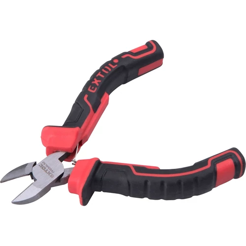 Extol Premium oldalcsípő fogó, mini; 115 mm, kétszínű műanyag nyél, rugós (8813021)