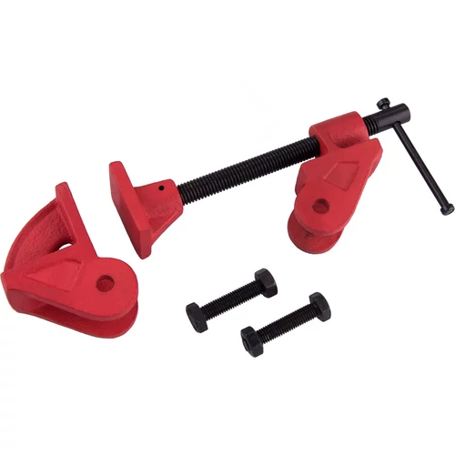 Extol Premium négyszög csavaros tengelyes végtelen asztalos szorító, táblásító, zsaluzó 600Kg szorítóerő 1", acél (8815405)