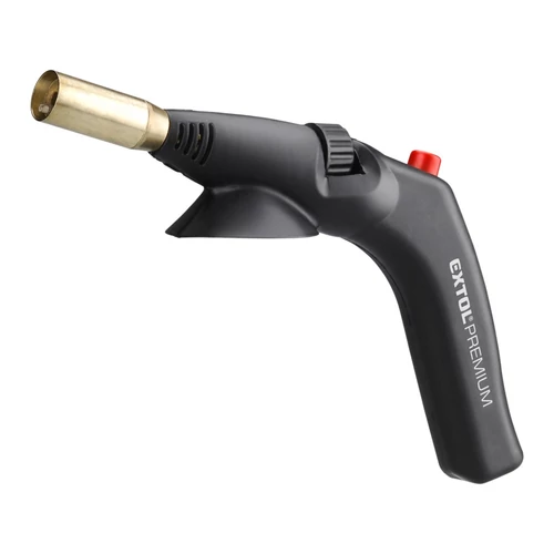 Extol Premium gázlámpa forrasztáshoz, piezó gyújtással, 1200°C, 1700kW, 7/16" (8848100)
