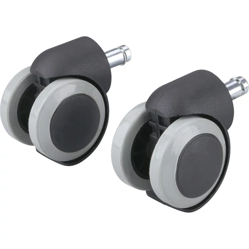 Extol Premium bútorgörgő 2 db, önbeálló, szürke PU, 50mm, max. teherbírás: 25 kg/db (8856035)