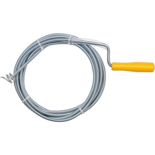 VOREL 5m csőgörény kézi lefolyócső tisztító 9mm átmérő kézi tekerővel(8859024H)