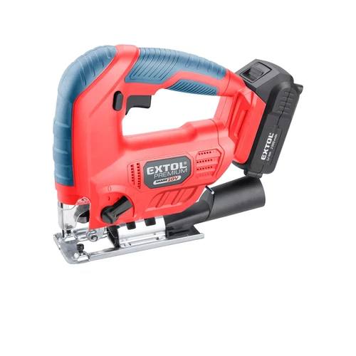 Extol Premium akkus dekopírfűrészgép, Share20V, 20V, Li-ion, 1db akku, 1db töltő, 2000 mAh (8891824)