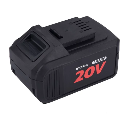 Extol tartalék akku 20V, Li-ion, Share20V, 8000mAh (8891886)