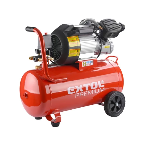 Extol Premium olajos légkompresszor, 2200W, 50l tartály, 8 bar; 356 l/min (8895320)