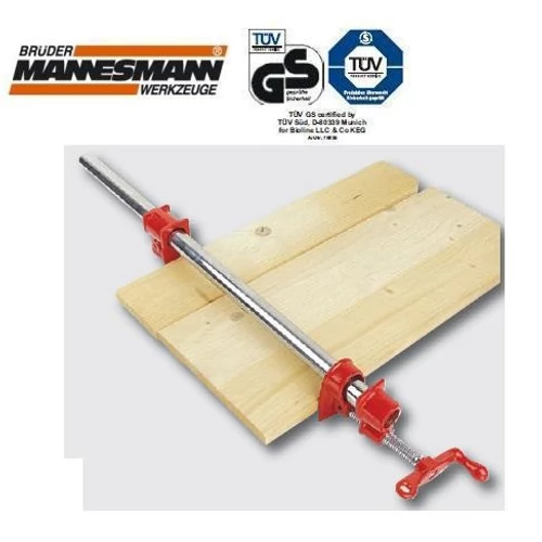 MANNESMANN végtelen csavaros szorító  asztalos táblásító profi eszköz 3/4" zsaluszorító 10 év garancia