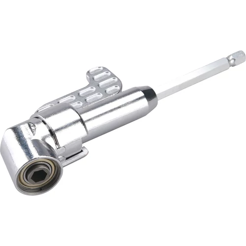 Extol Craft hosszabbító szár BIT-ekhez, L-alakú (105°) 1/4"×140 mm; mágneses (sarokcsavarozó adapter) (919407)