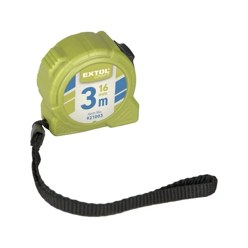 Extol Craft mérőszalag 1 stoppos; 10m × 25mm (921010)