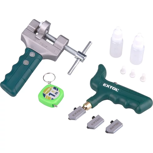 Extol Caft üvegvágó és csempevágó klt., 6 db-os (941000)