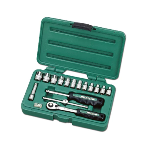 Honiton dugókulcs készlet 16 részes. 1/4" 4-13MM