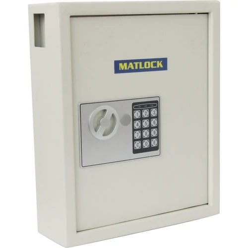 MATLOCK ELEKTRONIKUS SZÁMZÁRAS KULCSSZÉF KULCS TÁROLÓ SZEKRÉNY 48 KULCSOS MTL8205540K