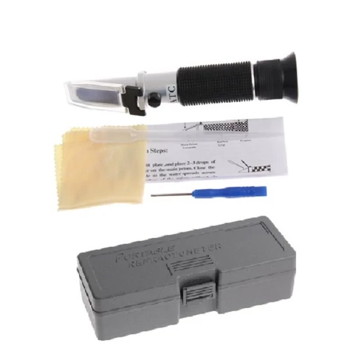 A.T.C. KÉZI REFRAKTOMÉTER 0-32% ITAL GYÜMÖLCSLÉ BOR 2év GARANCIA