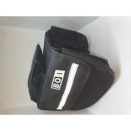 BOI DUPLA KERÉKPÁROS TÁSKA KERÉKPÁR TÁSKA VÁZRA FEKETE