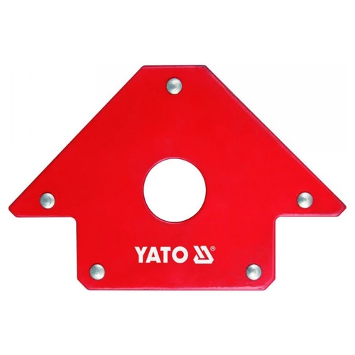 Hegesztési munkadarab tartó mágneses szögbeállító 45°, 90°, 135° 22.5 Kg 102x155x17mm (YT-0864)