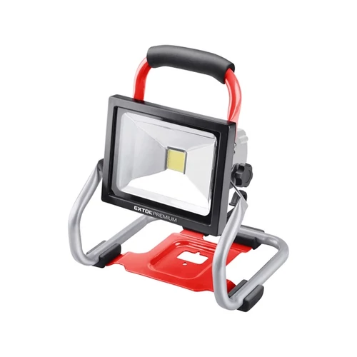 EXTOL PREMIUM akkus LED lámpa (reflektor), Share20V, 20V, Li-ion, AKKU és TÖLTŐ NÉLKÜL!, akku és töltő külön rendelhető, 1800 lm (8891871)