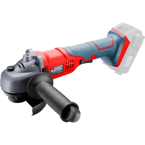 EXTOL PREMIUM akkus sarokcsiszológép, Share20V, 20V, Li-ion, 115mm, AKKU és TÖLTŐ NÉLKÜL!, akku és töltő külön rendelhető (8891841)