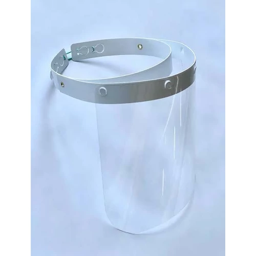 Plexi arcmaszk állítható műanyag arcvédő pajzs fejpánt