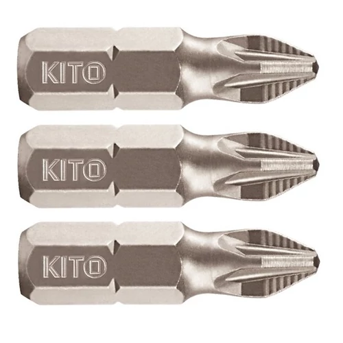 FORTUM behajtóhegy PZ, 3 db, S2 acél; PZ 2×25mm, ACR, bliszteren (4741309)