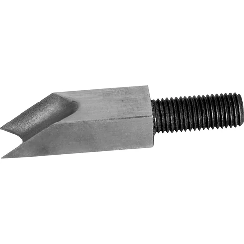 Fortum R3 mm kerek profilú gyalukés 4752104 élgyaluhoz, 40Cr acélból, HRC 52 keménységgel, fa és műanyag élekhez.