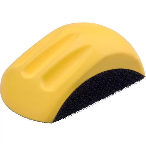 EXTOL PREMIUM kézi csiszolóblokk, (stekli) 125 mm-es csiszolókoronghoz, tépőzáras, poliuratán (8803502)