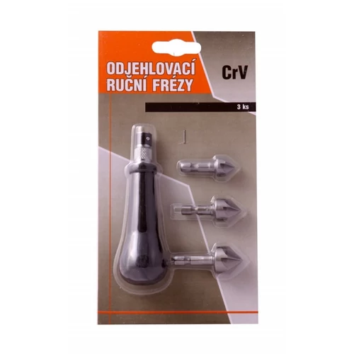 Kézi maró és süllyesztő készlet 3 részes 6-42 mm (L20360)