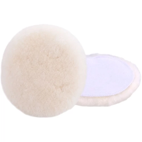 EXTOL PREMIUM polírkorong, báránybőr (gyapjú), T160, 180 mm; tépőzáras (8804562)