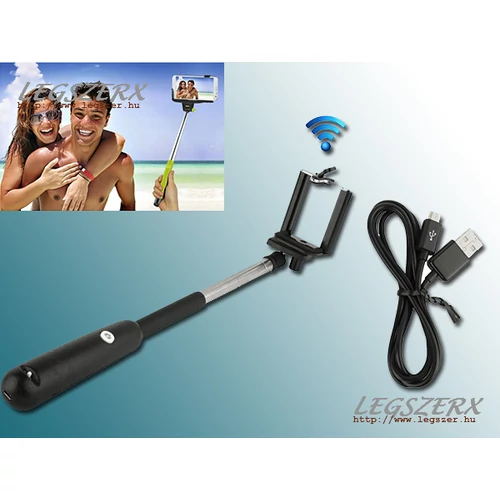 M SHOOTER 3D SELFIE BOT, FÉNYKÉPEZŐ, TELEFON MONOPOD FOTO ÁLLVÁNY 3D FEJJEL