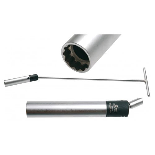 gyertyakulcs csuklós 550 mm T nyéllel,max: 20Nm nyomatékkal, M16 (BGS-146)