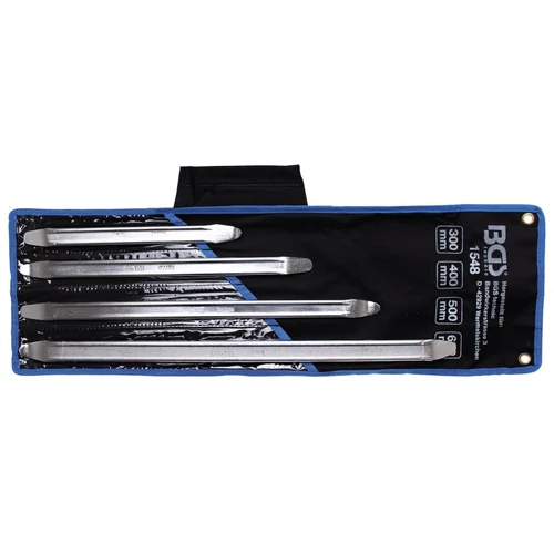 4 részes gumiabroncs szerelő vas, 300-400-500-600 mm (BGS-1548)