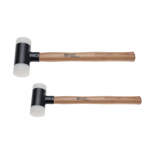 2 részes műanyag kalapács készlet hickory nyéllel (BGS-1859)